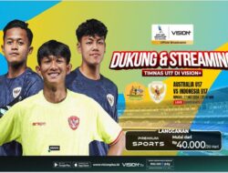 Jadwal dan Link Pemutaran Online Indonesia vs Australia Seleksi Gelar Asia U-17 Hingga Vision+