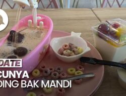 Video: Gemas! Ada Puding Bak Mandi Didalam Sereal Warna-warni