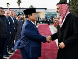 Akhiri Kunjungan Di Yordania, Prabowo Kembali Di Tanah Air