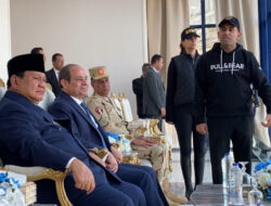 Momen Prabowo dan El-Sisi Mendadak Sambangi Akmil Mesir, Tinjau Arena Pacuan Kuda