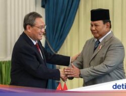 Ri Prabowo Sepakati Kerja Sama Wisata Internasional Indonesia-China
