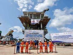 PHE ONWJ Lepas Anjungan Terbaru Ramah Lingkungan Di Pesisir Laut Jawa, Komitmen Tingkatkan Produksi
