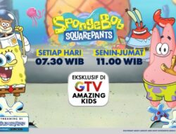 Teman Setia Favoritnya Anak Indonesia, Yuk Ketawa Bareng SpongeBob SquarePants Setiap Hari Di GTV