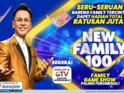 Andhika Pratama Karena Itu Host Mutakhir, Siap Pandu Family Game Show Spektakuler New Family 100, Segera Tayang Di GTV!