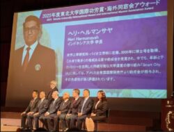 Rektor UI Raih Apresiasi Untuk Tohoku University Jepang: Pererat Kemitraan Strategis