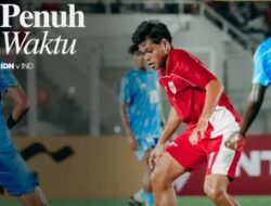 Timnasional Indonesia U-23 Takluk Di India U-23 Di Uji Coba Jelang SEA Games 2025