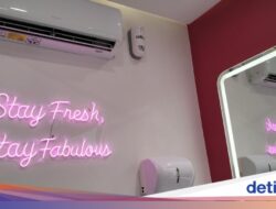Ini Tampilan Toilet Premium Di AC dan Bunyi Didekat Stasiun Sudirman