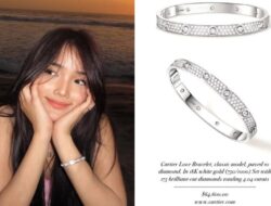 Fantastis! Fuji Pakai Gelang Cartier Bertabur Berlian, Harganya Tembus Rp1 Miliar