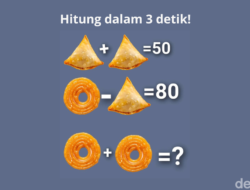 3 Soal Ini Easy! Tapi Perlu Fokus Biar Nggak Salah Hitung, Berapa Jawabanmu yang Benar?