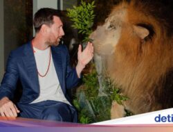 Gaya Messi Kunjungi Kebun Binatang Hingga India, Keterlibatan Hangat Bersama Satwa