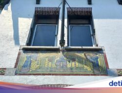 Misteri Lukisan Malaikat yang Menjaga Gedung Singa Hingga Surabaya