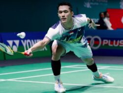 Jonatan Christie Takluk Bersama Kunlavut Vitidsarn Ke Semifinal