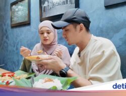 Hangatnya Ricky Harun dan Herfiza Kulineran Di Bandung Pesan 11 Menu