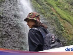 Seru Banget Tatjana Saphira Trekking Ke Curug Cibereum