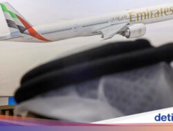 Area Udara Ditutup, Emirates Hentikan Sambil Semua Penerbangan