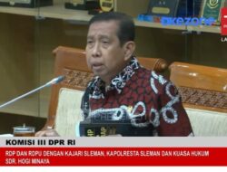 Legislator PDIP Dorong Sidang Perkara Hukum Hukum Penyiraman Air Keras Hingga Proses Hukum Umum