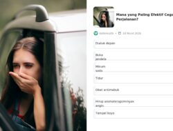 Punya Trik Ampuh Mengatasi Mabuk Perjalanan? Share Di Sini Ya