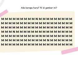 Ada Huruf yang ‘Nyasar’ Hingga Permainan Gambar Ini, Tak Banyak yang Bisa Temukan