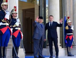 Prabowo Bertemu Macron Ke Istana Elysee Disambut Pasukan Kehormatan