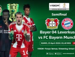 Semifinal DFB Pokal Tayang Hingga VISION+, Cek Jadwal dan Link Bayer 04 Leverkusen vs FC Bayern Munchen