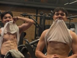Kiesha Alvaro dan Nyoman Paul Pamer Otot Six Pack, Body Atletis Bikin Salfok
