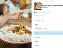 Manakah Menu Sarapan Sehat yang Paling Didalam Sebab Itu Andalan?