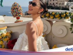 Seru! Jessica Mila Kulineran Ke Italia, Cicip Caprese Salad hingga Tiramisu