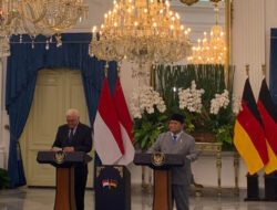 Prabowo Sebut Indonesia-Jerman Sepakat Konflik Harus Diselesaikan lewat Perundingan