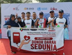 PT MNC Vision Networks Tbk Berpartisipasi Di Jalan Sehat Hari Donor Darah Sedunia 2026 Hingga Monas