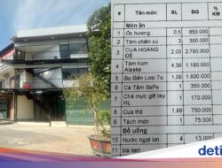 Heboh! Tagihan Makan Seafood Rp 11,1 Juta Di Restoran Belum Dibayar