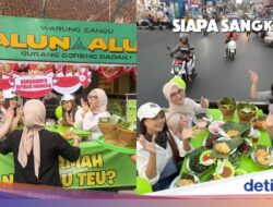 Unik! Warung Makan Sunda Ini Tawarkan Penghayatan Makan Di Atas Kendaraan Pribadi Pick Up