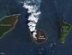 Ilmuwan Prediksi Letusan Anak Krakatau 2026 Mendinginkan Bumi?