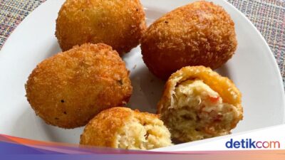 Resep Kroket Kentang Daging Cincang yang Lembut Buat Stok Camilan